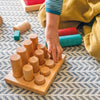 Grimm's Small Natural Rollers | Stacking Game | Conscious Craft